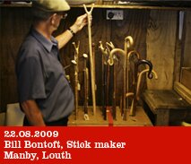 Bill Bontoft, Stick maker