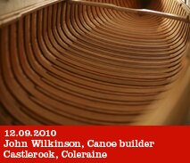 John Wilkinson, Canoe Builder, Castlerock, Coleraine.